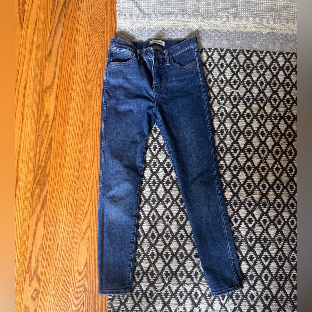 Madewell Dark Blue Skinny Jeans